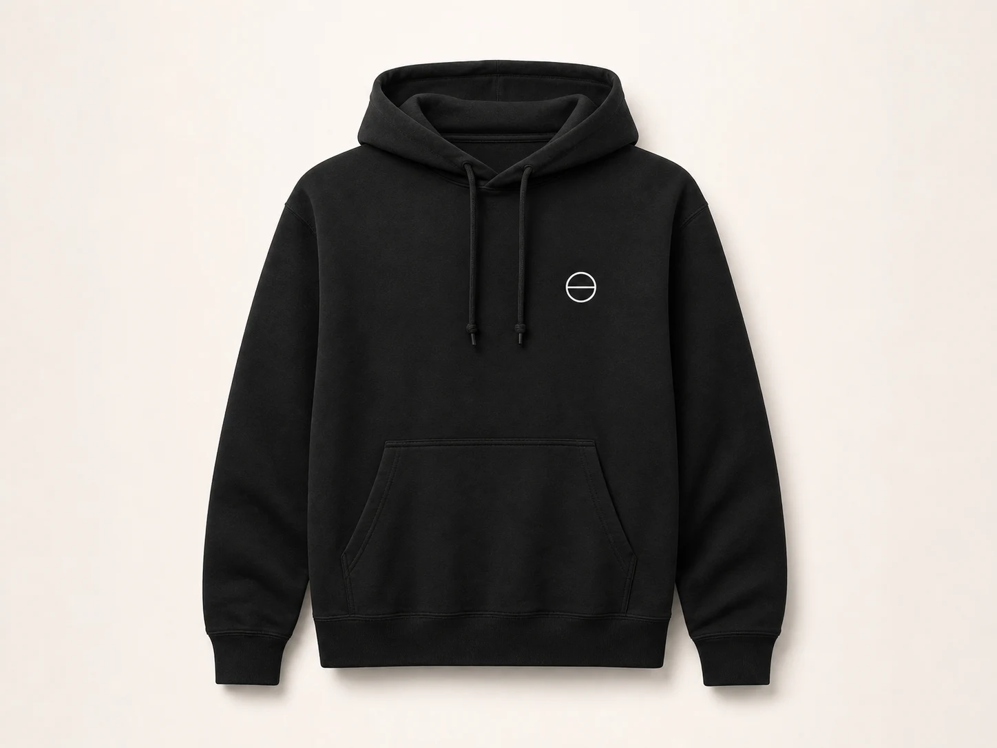 Black Anchor Hoodie