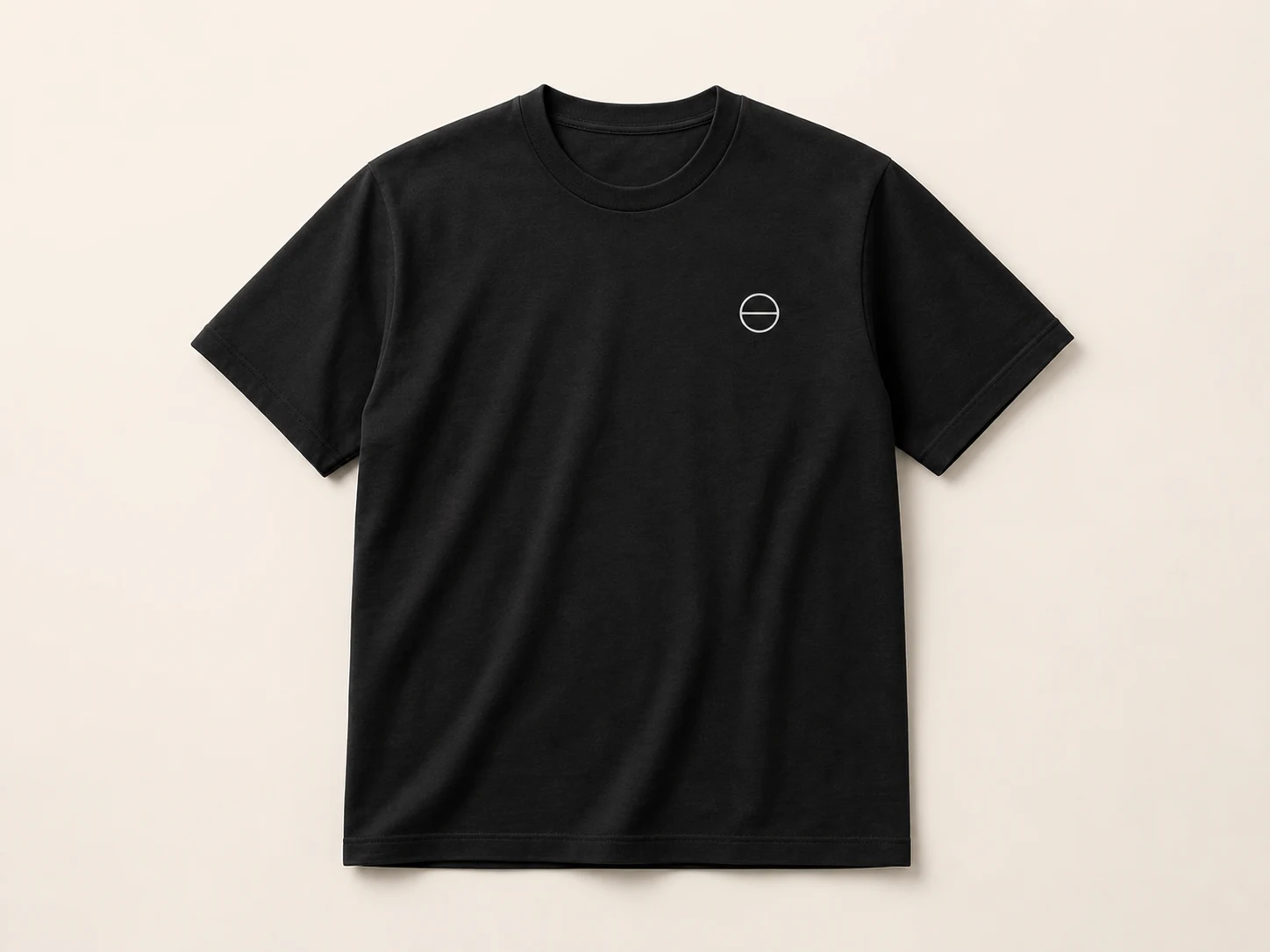 Black Anchor Tee